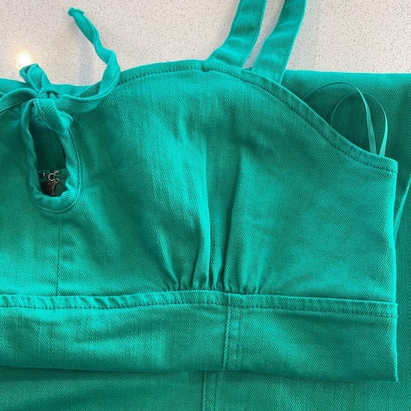 Gianni Bini Green Above the Knee Summer Dress - Size M - Picture 11 of 12